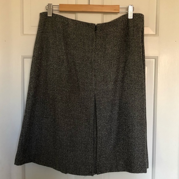 i.e. • Tweedy kilt-style gray Skirt - Picture 3 of 5